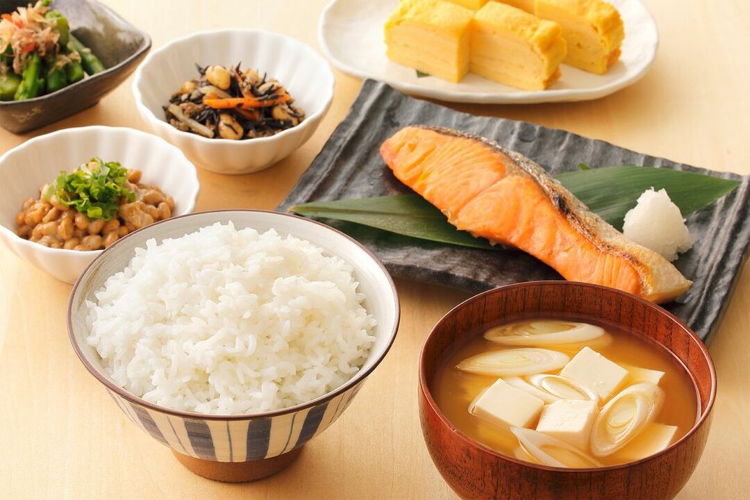 Japanische Diätnahrungsmittel